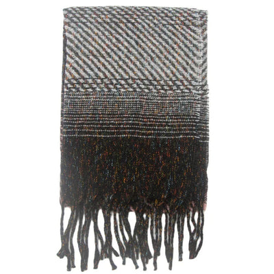 Eloise™ | European-Inspired Gradient Tassel Scarf