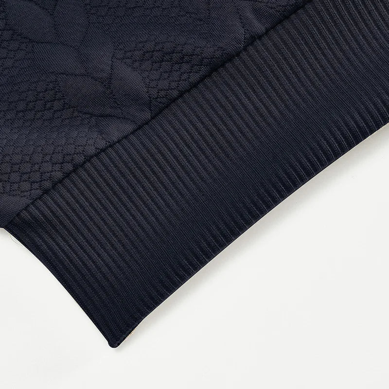 Lars™ | Premium Jacquard Zipper Trui