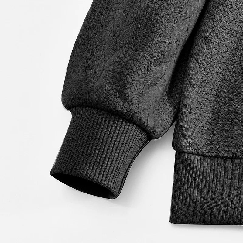 Lars™ | Premium Jacquard Zipper Trui