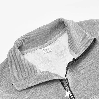 Lars™ | Premium Jacquard Zipper Trui