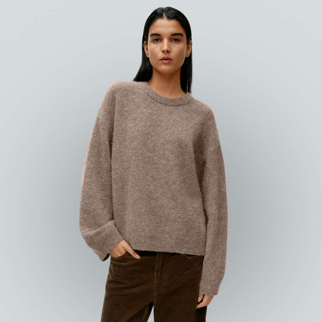 Charlotte™ | Losse-Baggy Cashmere Pullover Trui