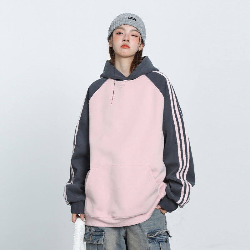 Misaki™ 美咲 | Gestreepte Oversized Hoodie