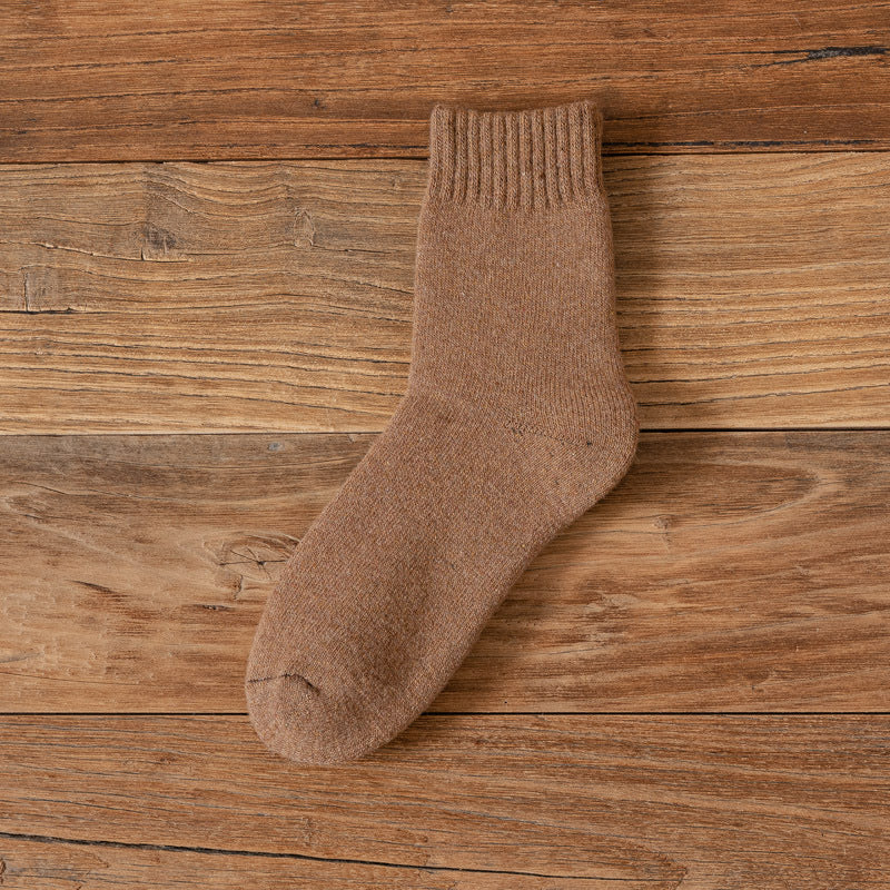 Liam™ | Men's Solid Color Wool Socks