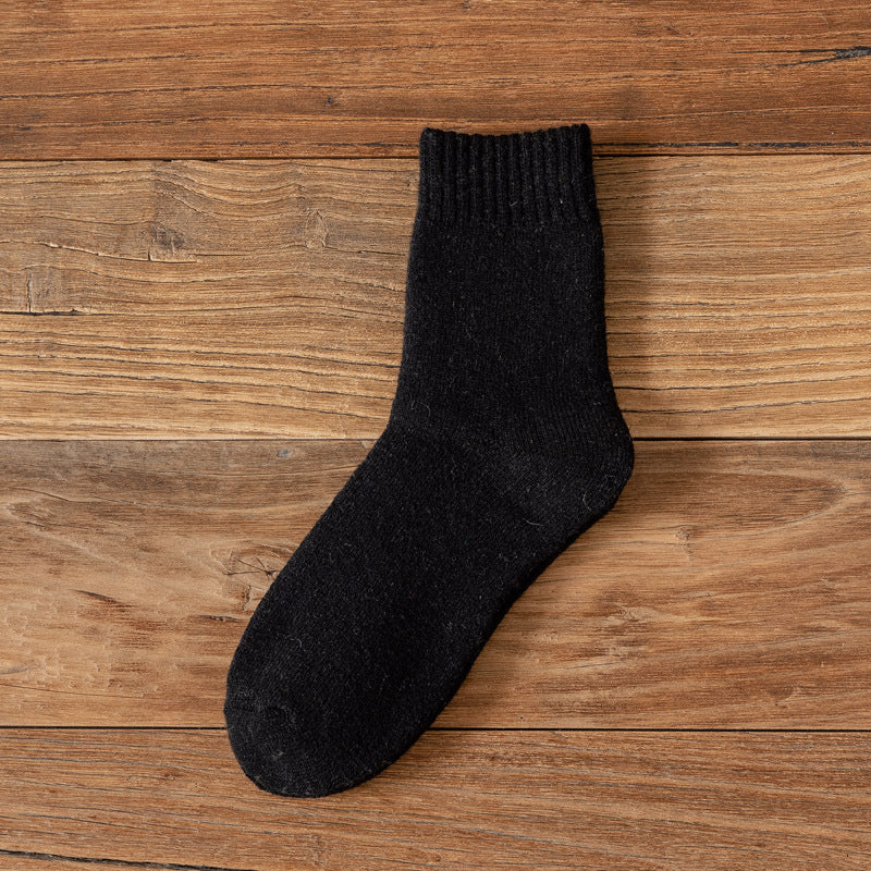 Liam™ | Men's Solid Color Wool Socks