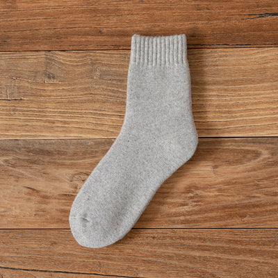 Liam™ | Men's Solid Color Wool Socks